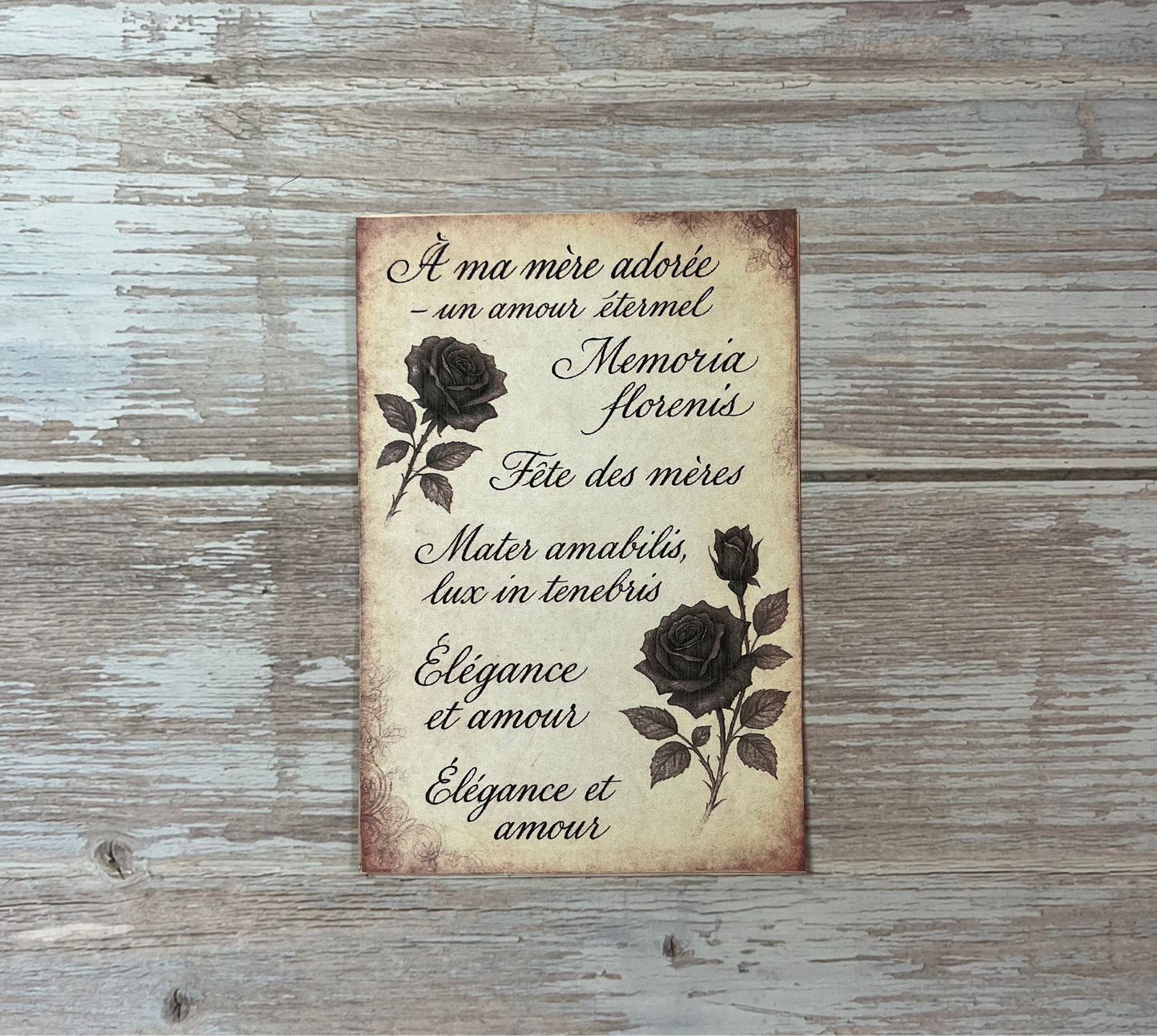 Mother’s Day Black Rose Wax Melts