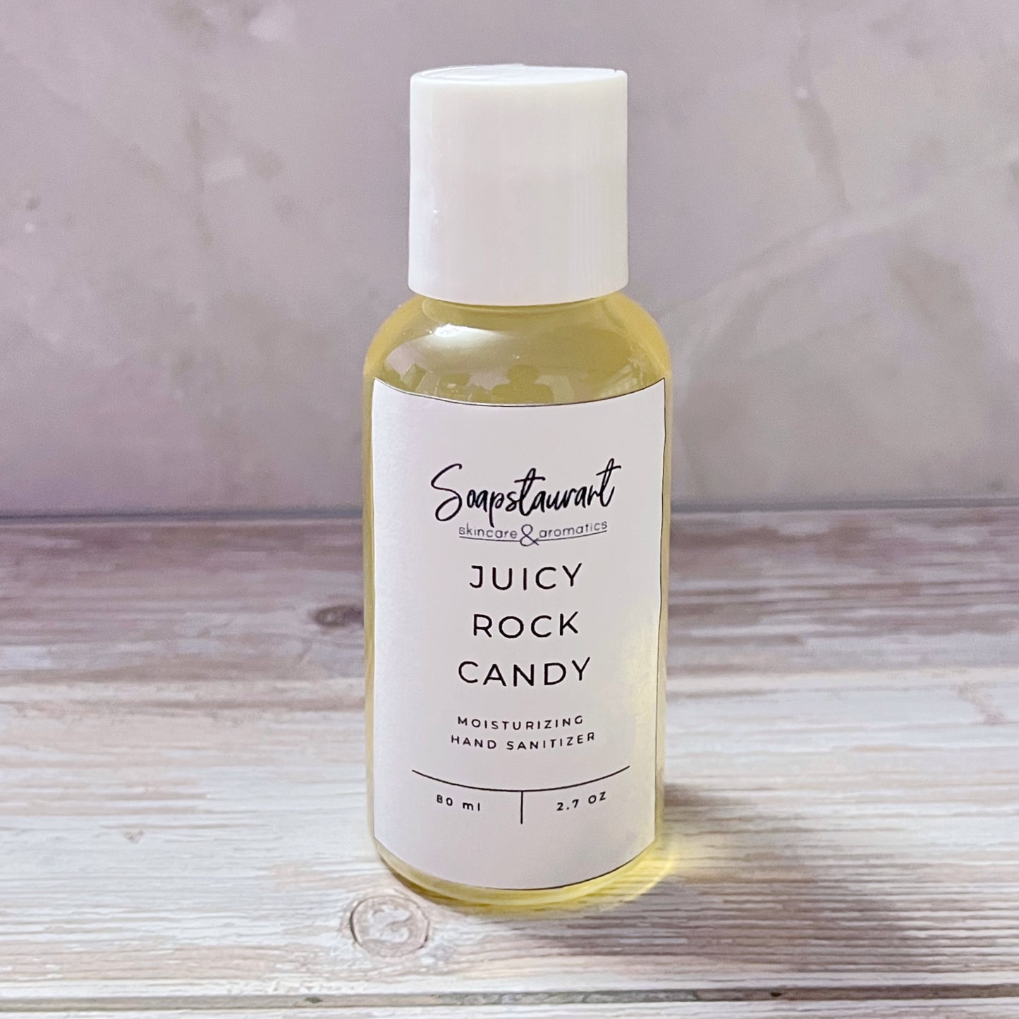 Juicy Rock Candy Scented Moisturizing Hand Sanitizer Gel | 2.7 oz / 80 mL