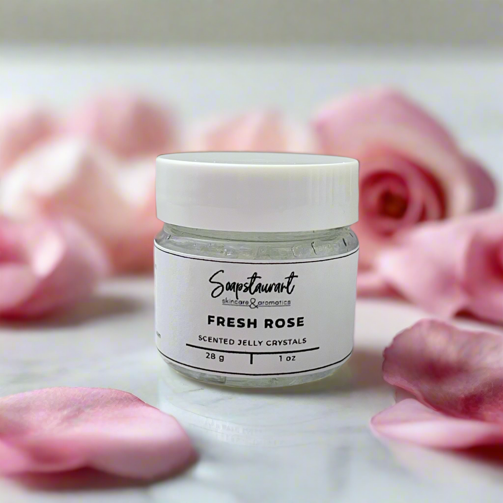 Fresh Rose Smelly Jelly | Crystal Polymer Based Aroma Bead Alternative | 1 oz