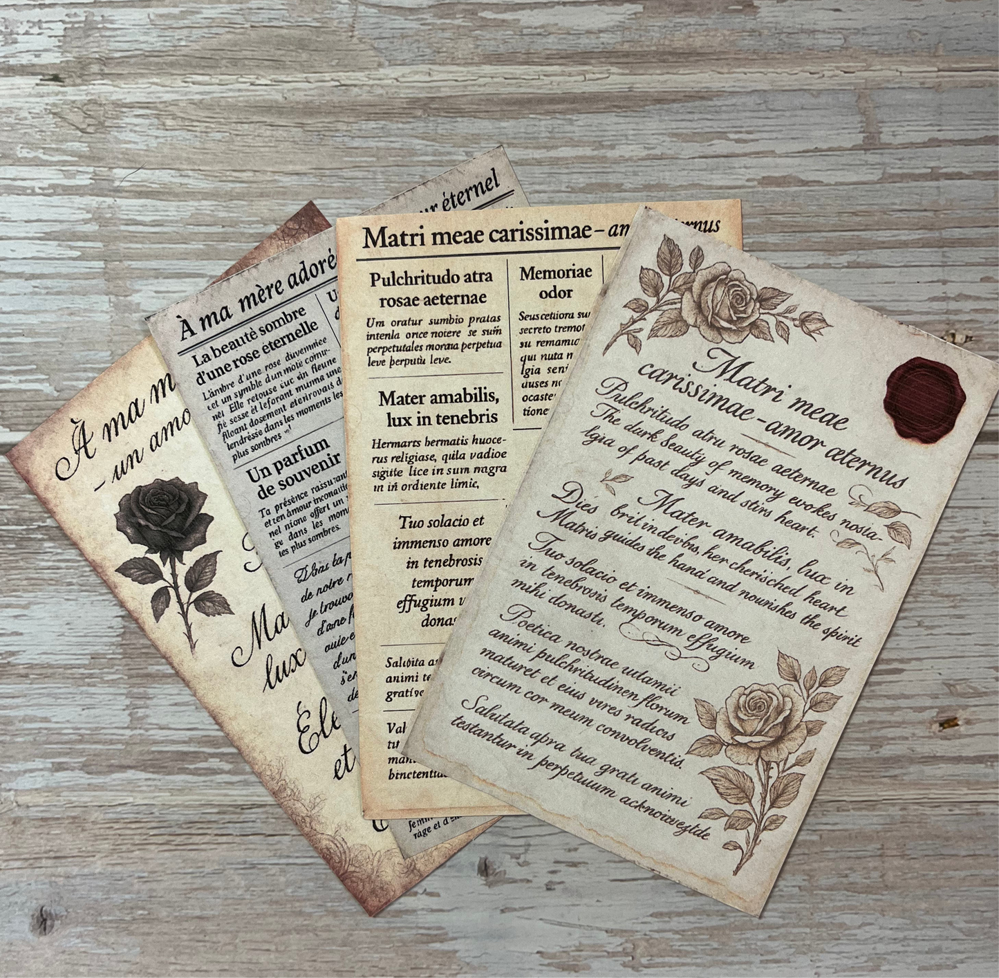 Mother’s Day Black Rose Wax Melts